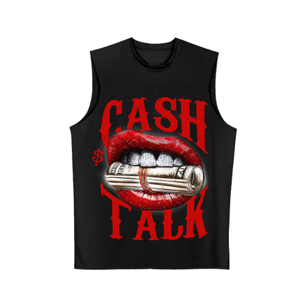Black Bankroll Sleeveless Tee