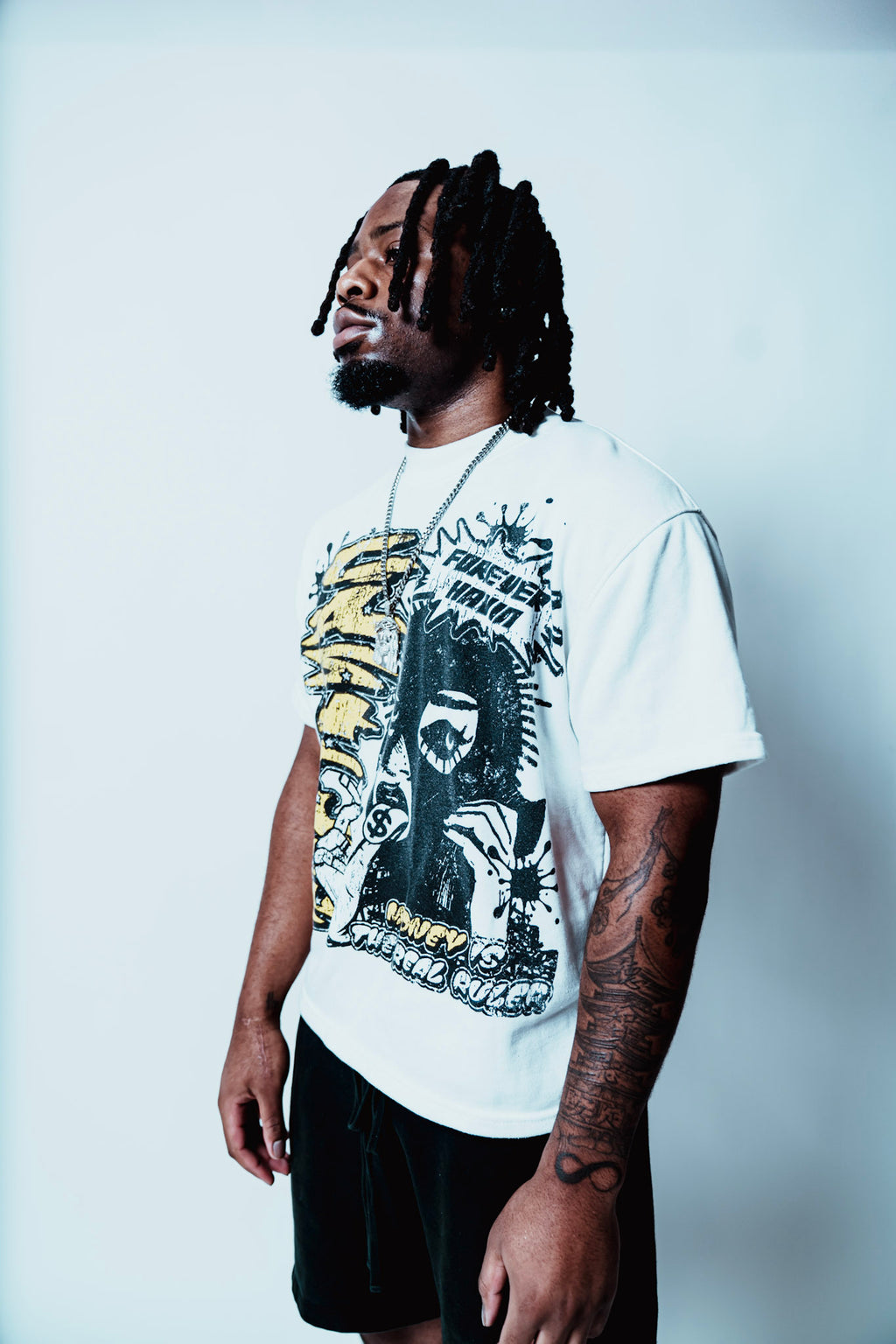 Yellow Forever Havin Cropped T-Shirt