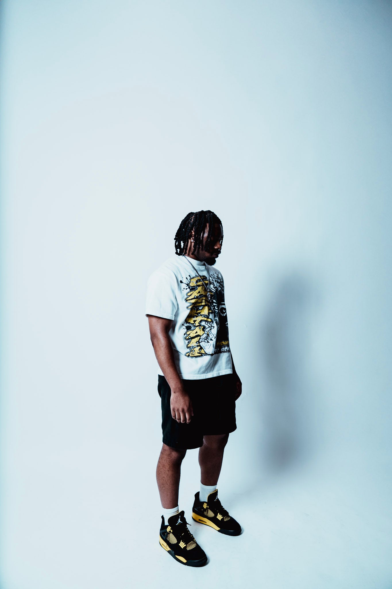 Yellow Forever Havin Cropped T-Shirt