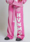 Pink Havin Moguls Sweatpants