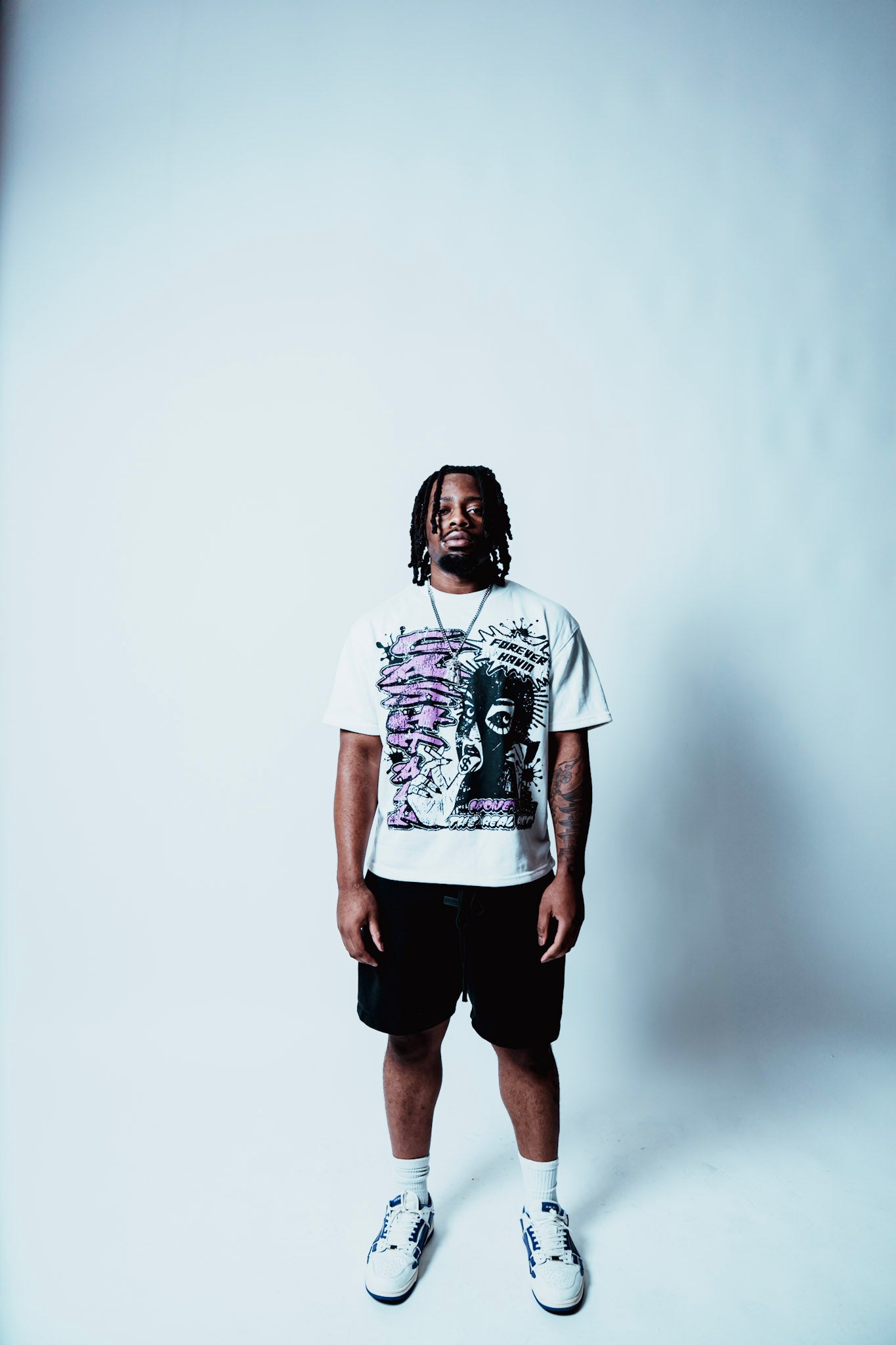 Purple Forever Havin Cropped T-Shirt