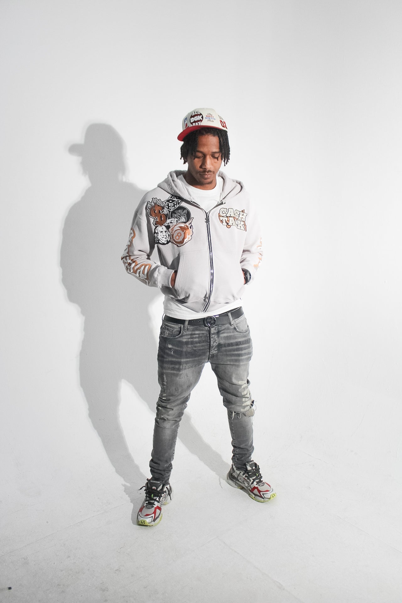 Rackset Cropped Zip Up