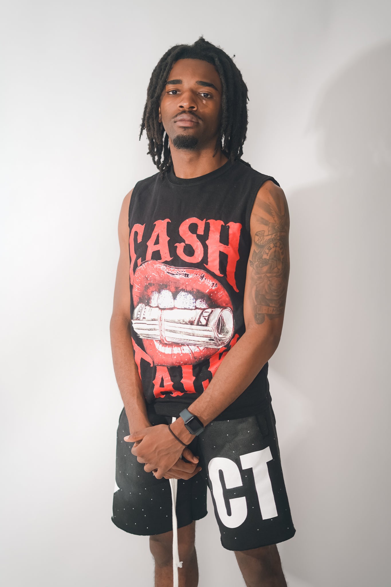 Black Bankroll Sleeveless Tee