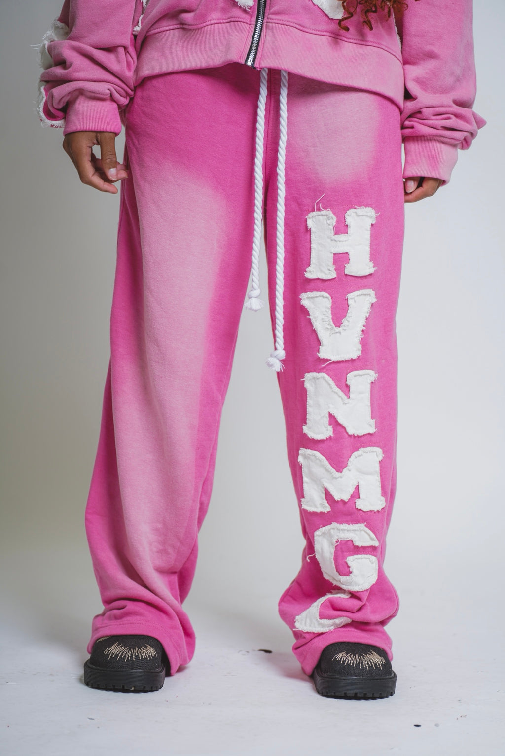 Pink Havin Moguls Sweatpants