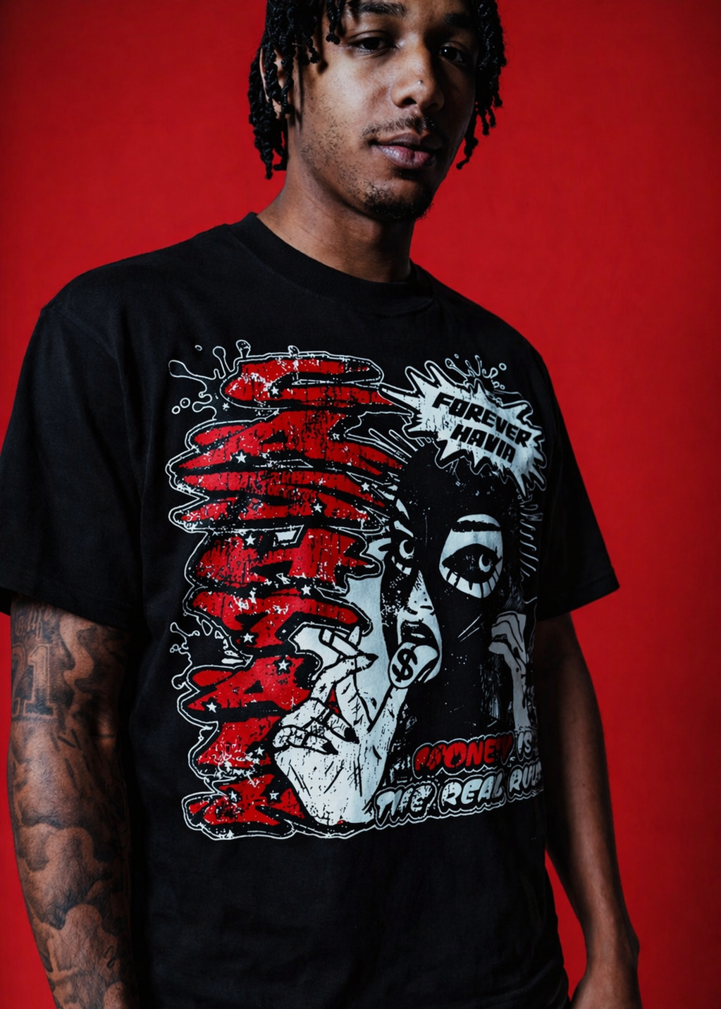 Bred Forever Havin Cropped T-Shirt