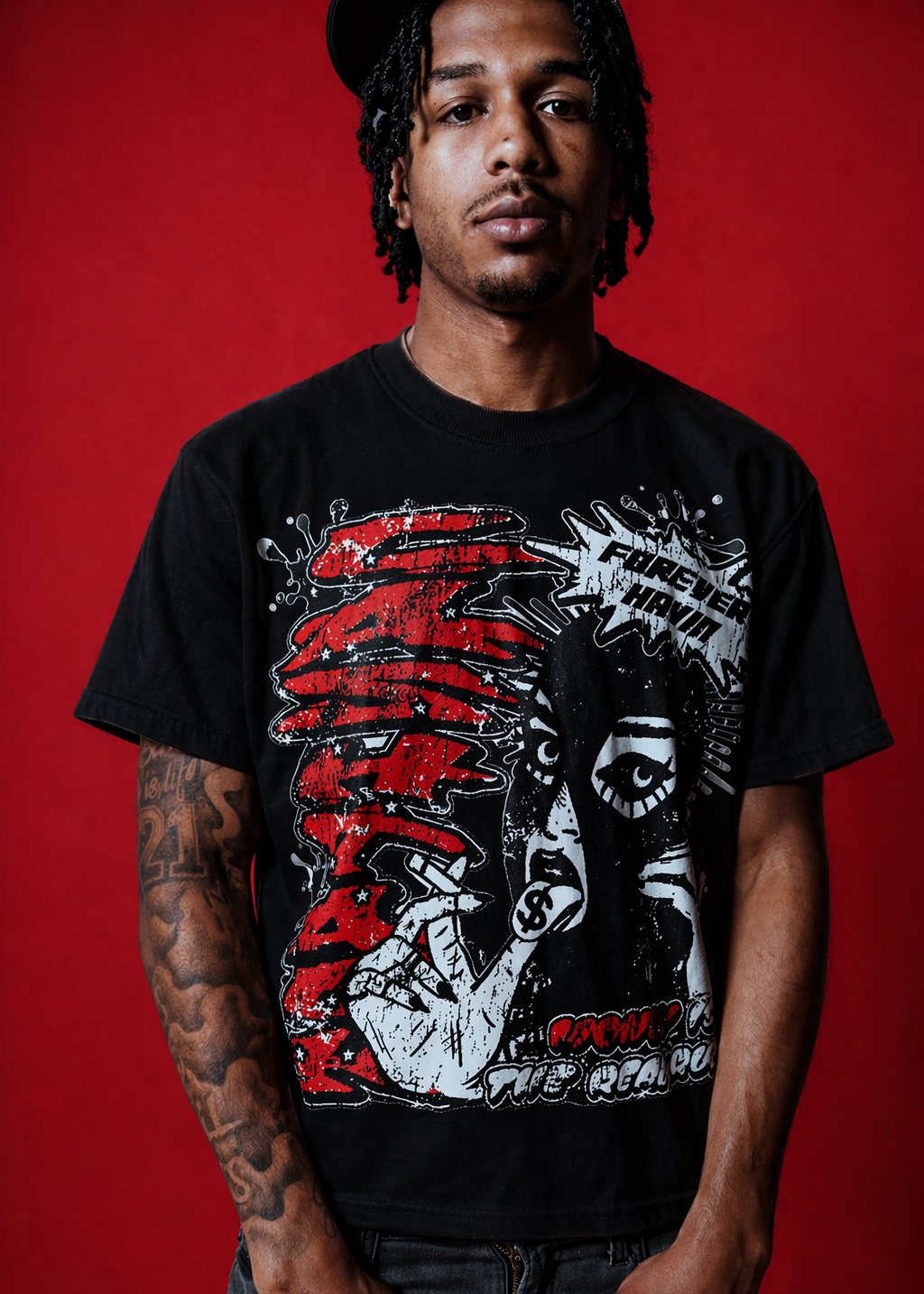 Bred Forever Havin Cropped T-Shirt