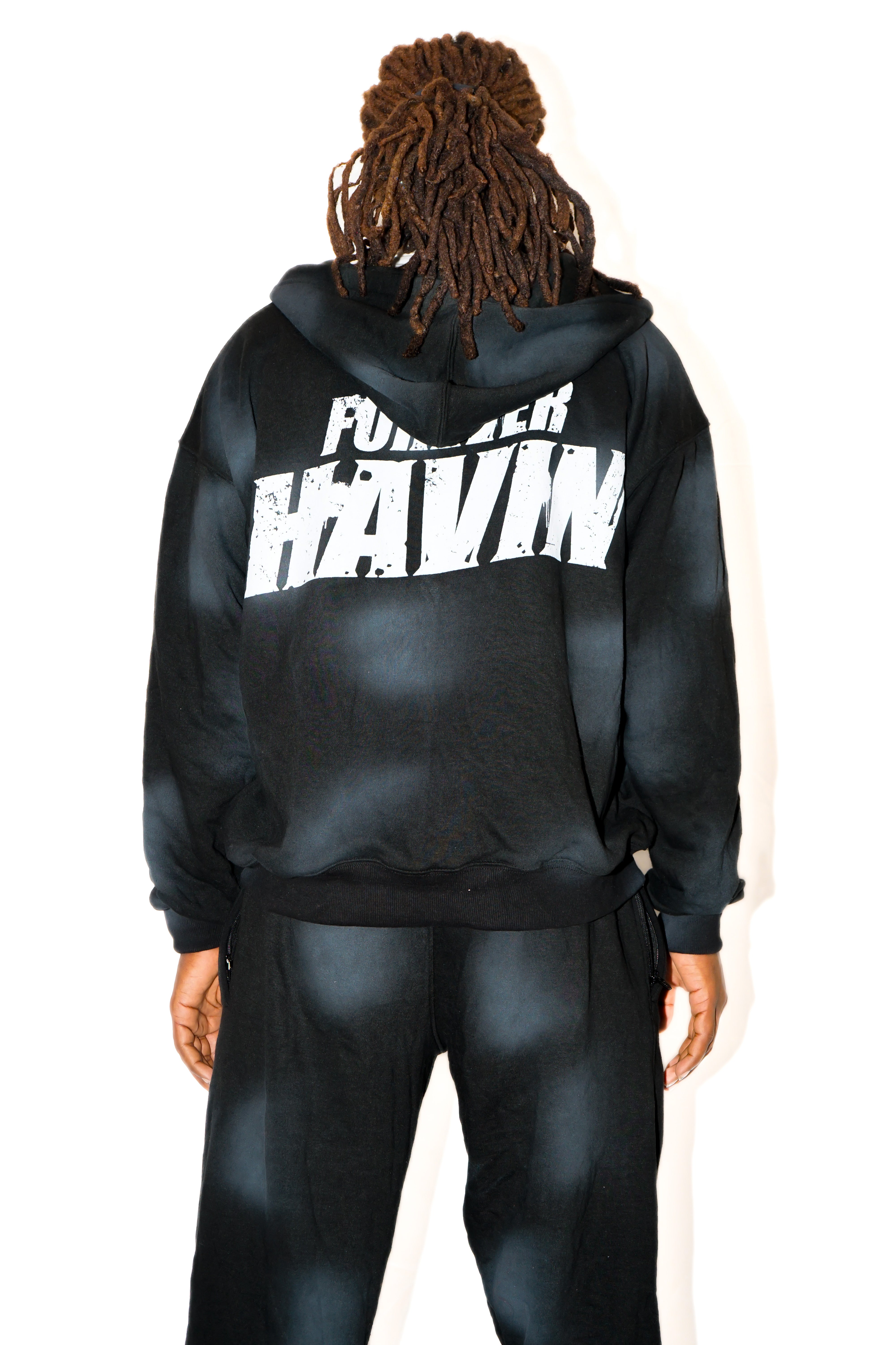Black Forever Havin Zip-Up