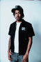 Black Cotton Canvas Workers Tee