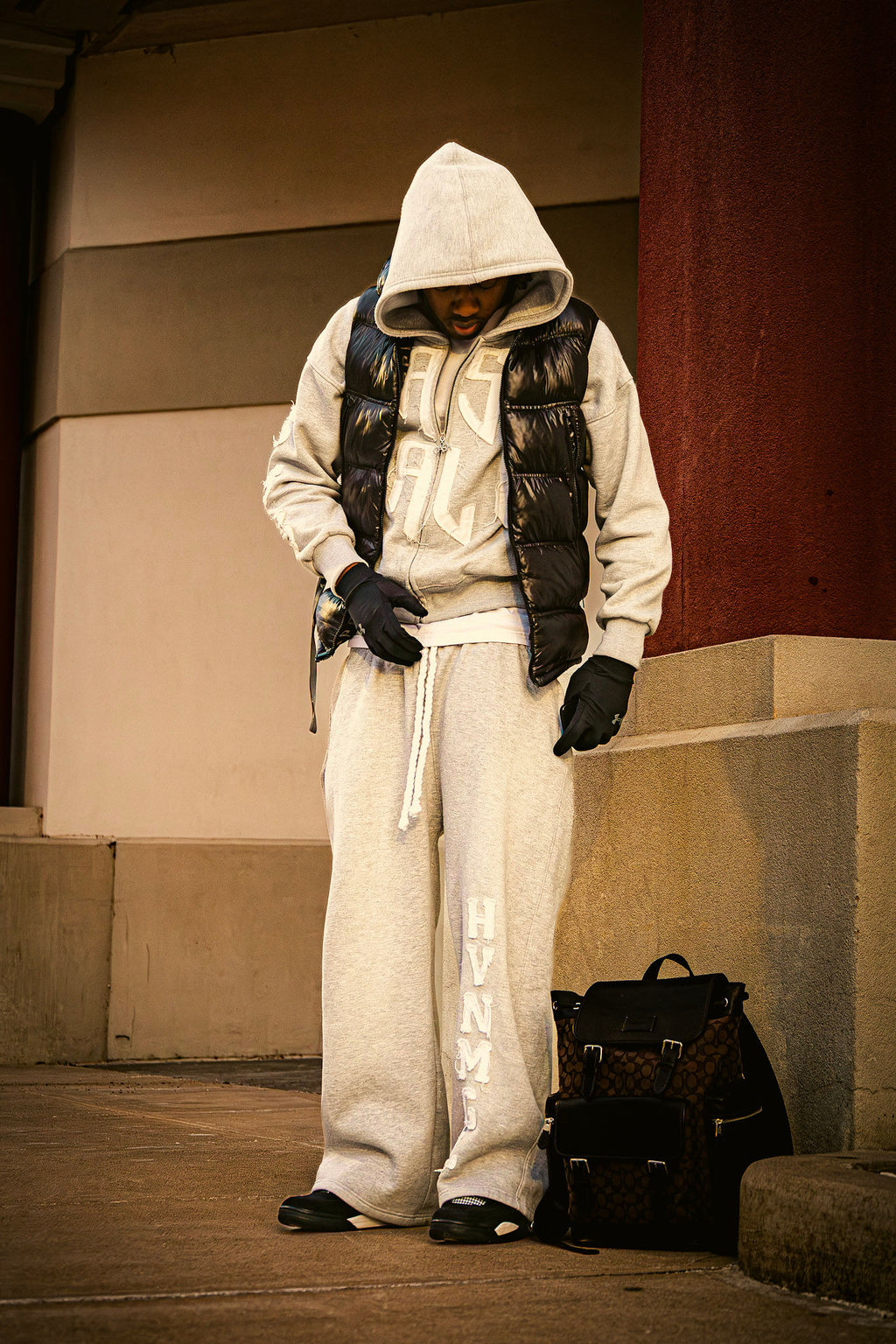 Mist Grey Havin Moguls Sweatpants