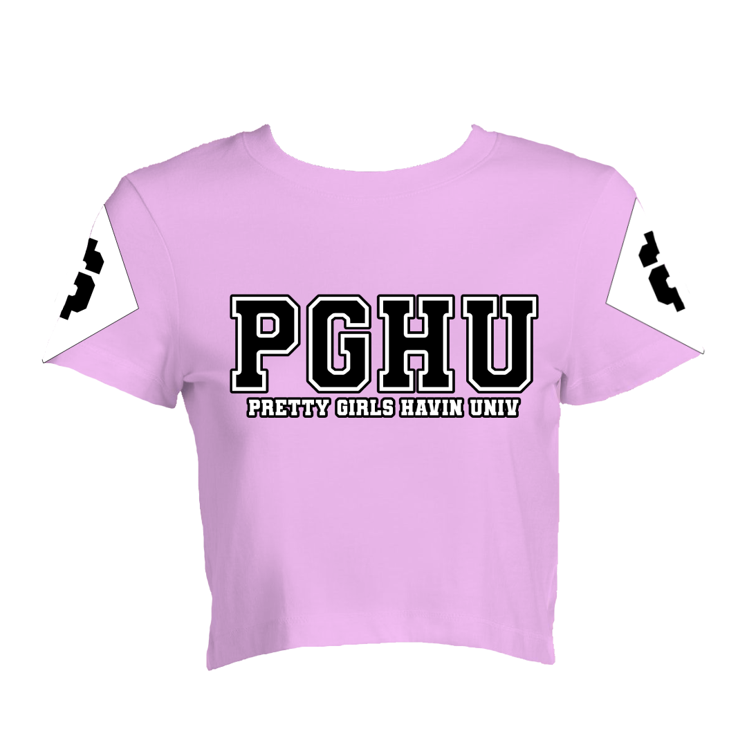 PGHU Pink Crop Top