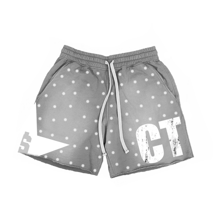 Grey Havin Star Rhinestone Shorts