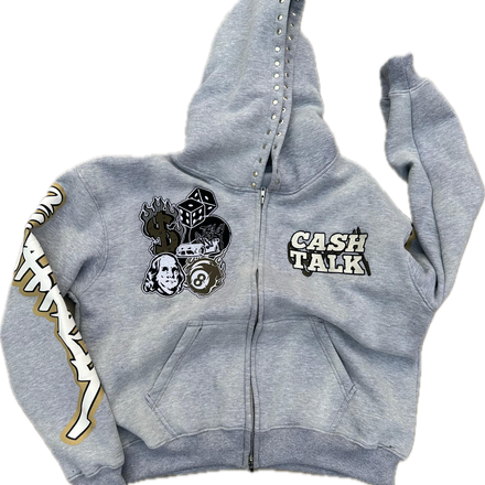 Rackset Cropped Zip Up