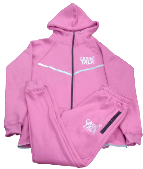 Pink Cash Talk Tech Pants